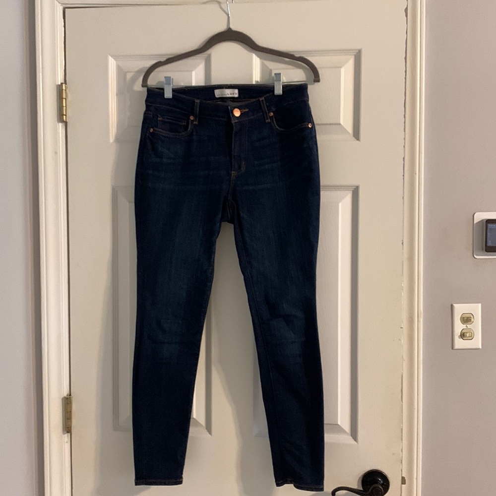 LOFT curvy skinny jeans